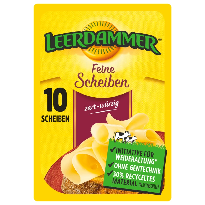 Leerdammer Feine Scheiben zart-würzig 100g